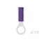 Te Connectivity Ring Terminal, M5 Stud Size, 0.65 mmÂ², 300 V, Nylon Insulated, Purple 152892 - alternate 4